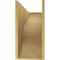 Ekena Millwork 11"W x 33"D x 22"H Classic Carmel Rough Cedar Woodgrain TimberThane Corbel, Primed Tan CORUR11X33X22CARRCPR - alternate 6
